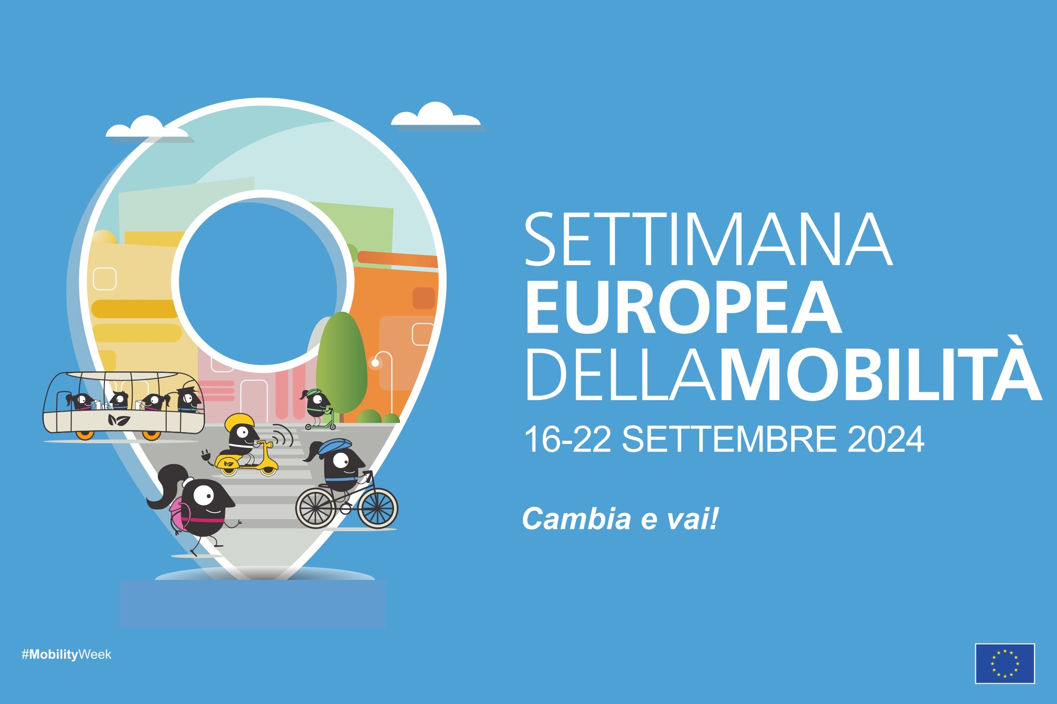 Settimana Europea della Mobilità 2024: “Condividere spazi comuni”